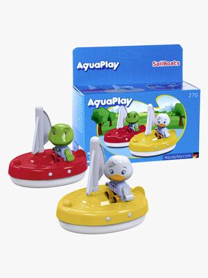 AquaPlay Badelegetøj 2 Sejlbåde & 2 Figurer