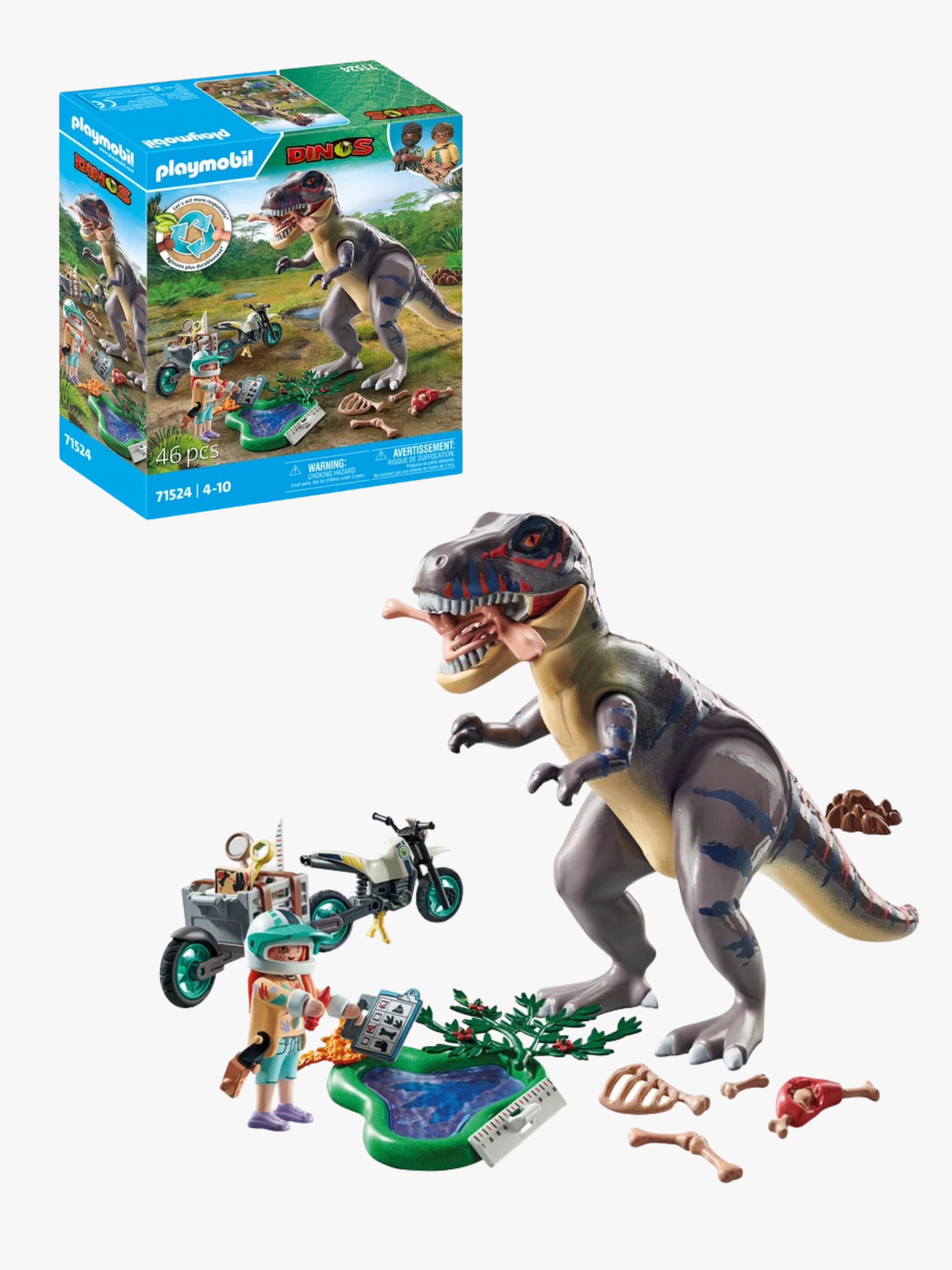 Playmobil Dinos 71524 T-Rex Spor Og Tracker
