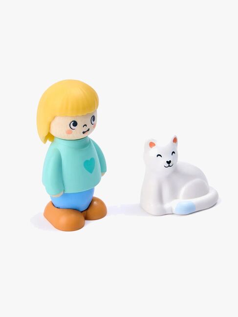 Hape Eventyrbog med Legesæt The Cat's Rescue