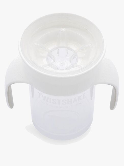 Twistshake 360 Øvekop, White