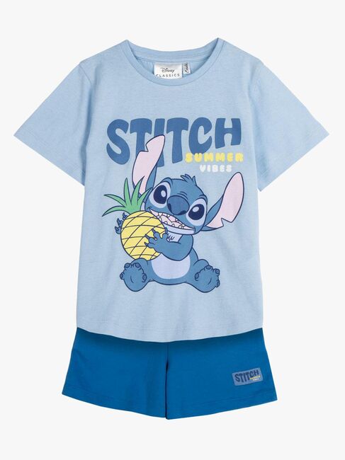 Disney Lilo & Stitch T-shirt & Shorts, Blå