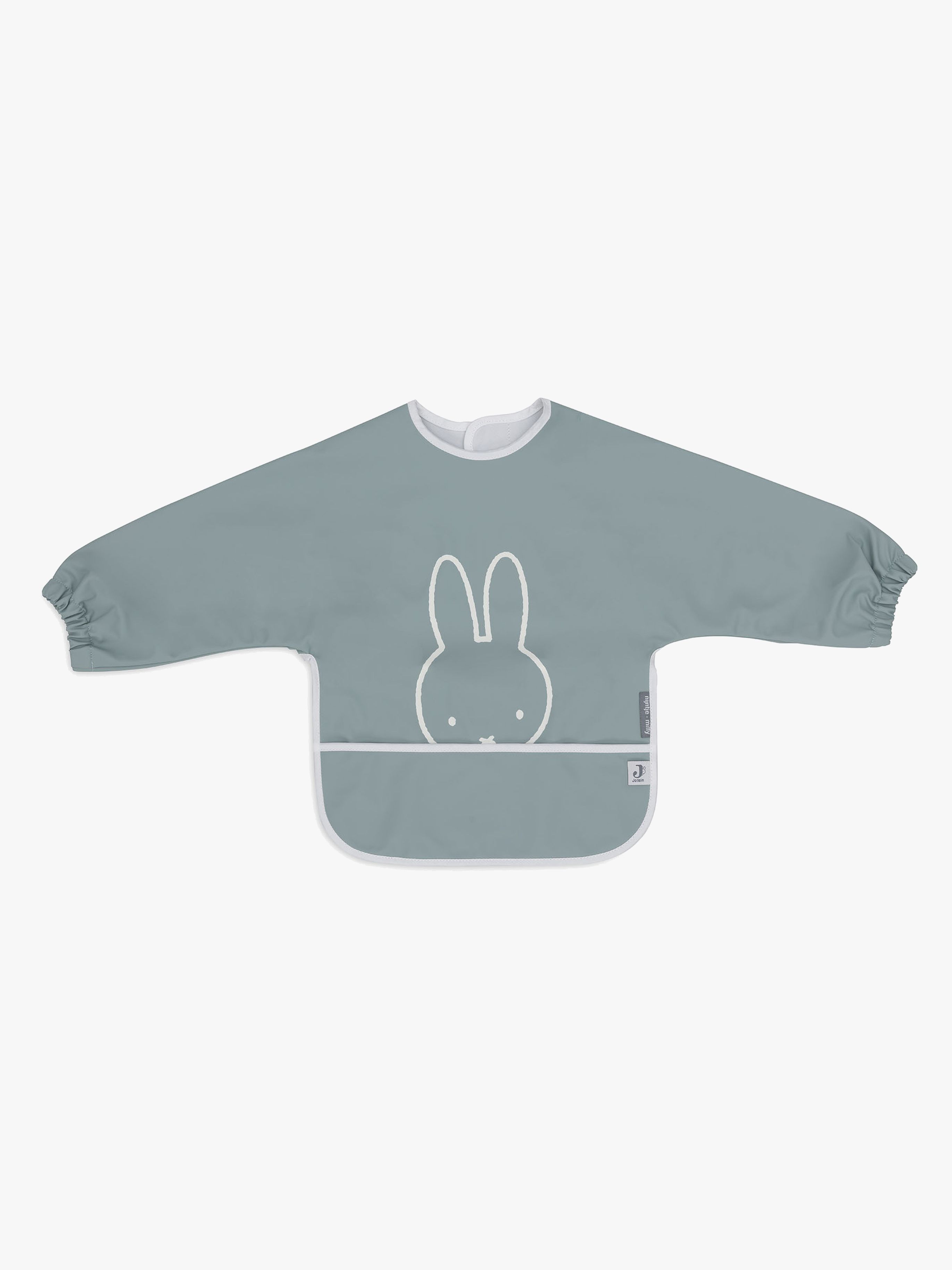 Jollein Miffy Peekaboo Langærmet Hagesmæk, Sea Green