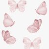 That's Mine Wallsticker Butterfly 6-pak, Rose