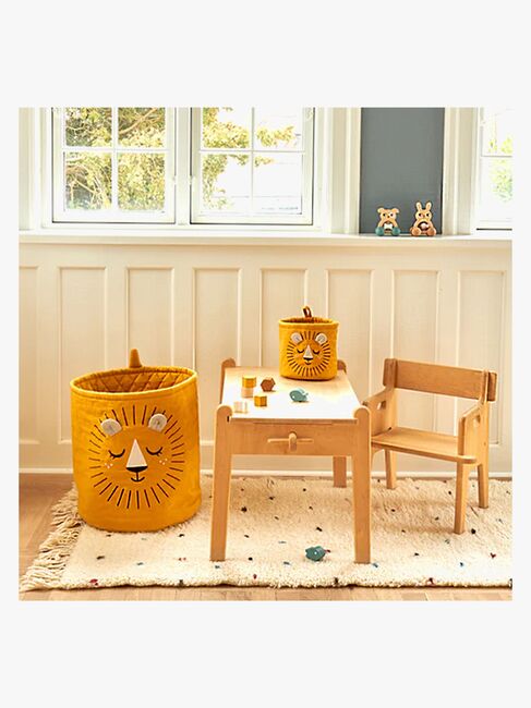 Roommate Mini Opbevaringskurv Løve, Orange