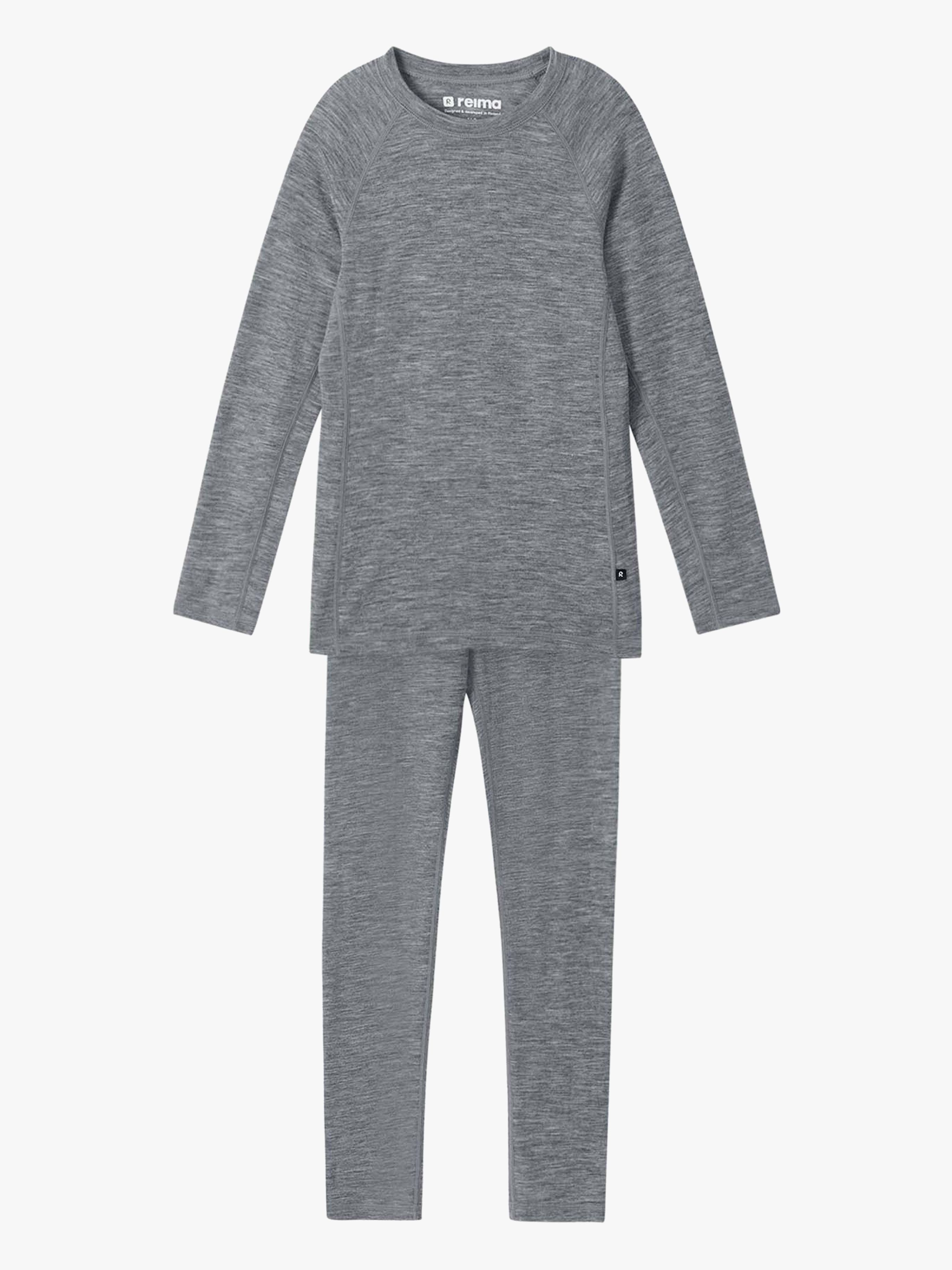 Reima Kinsei Skiundertøj, Melange Grey, 160