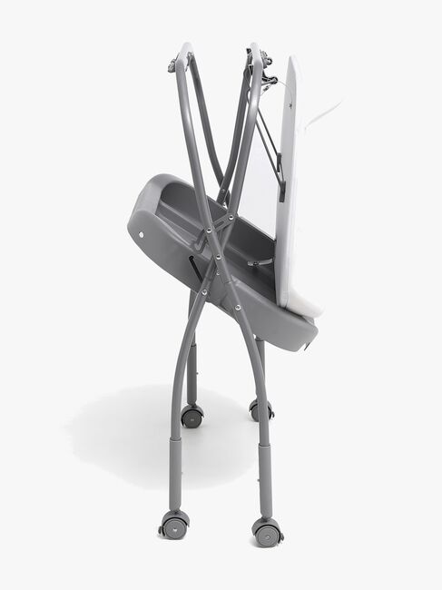 Beemoo CARE Flex Puslebord med Badekar, Dark Grey