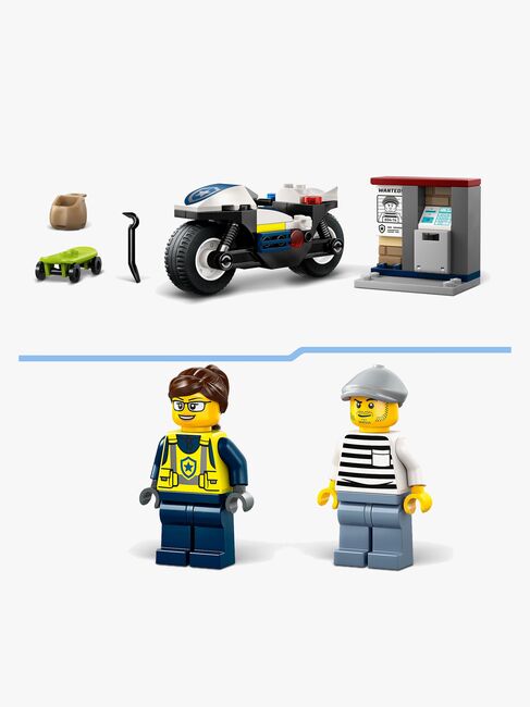 LEGO City 60455 Politimotorcykel på forbryderjagt