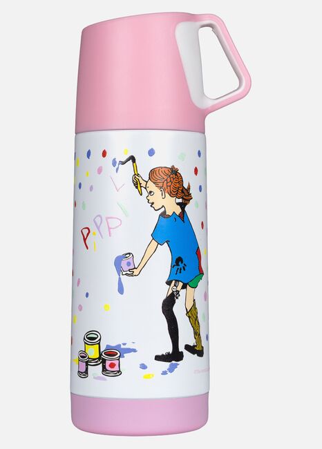 Pippi Langstrømpe Fødselsdag Termokande, Pink