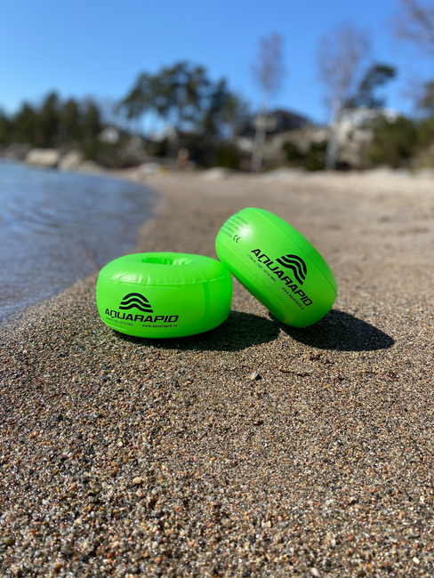 Aquarapid Aquaring Badevinger, Grøn