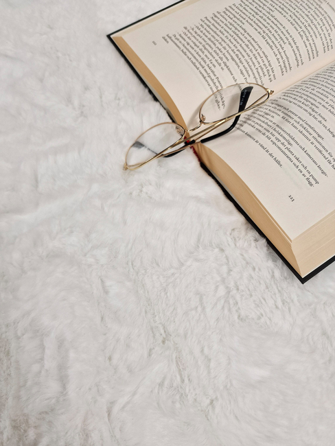 KMCarpets Heaven Deluxe Gulvtæppe 160x230, Hvid