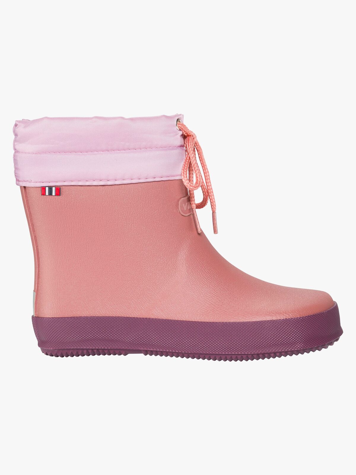 Viking Alv Barefoot Gummistøvler, Pink