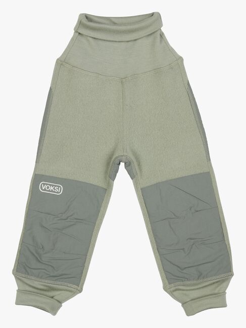 Voksi Fleecebukser Merinould, Misty Green