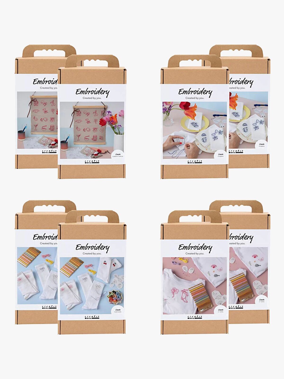 Creativ Company DIY-sæt Broderi Startkit