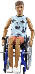 Barbie Fashionistas Dukke Ken med Kørestol