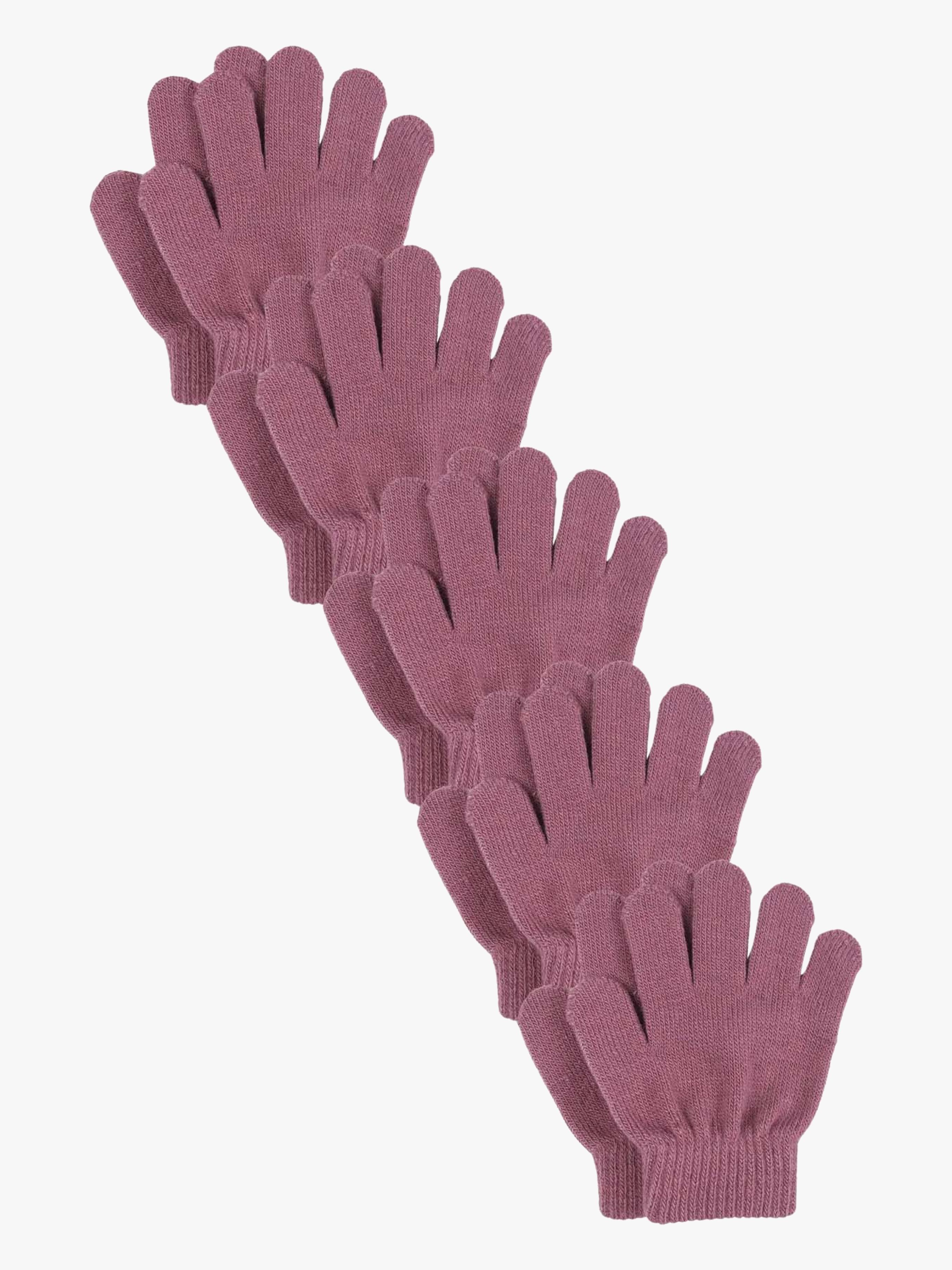Lindberg Åsbro Magic Fingervanter 5-pak, Blush, 2-5 år