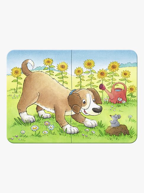 Ravensburger Puslespil Søde Dyr 2, 4, 6 & 8 Brikker