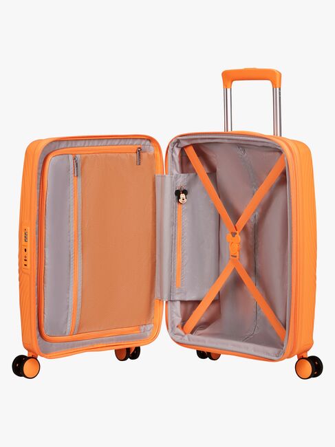 American Tourister Mickey Magic Spinner Kuffert 37-44L, Peachy Orange
