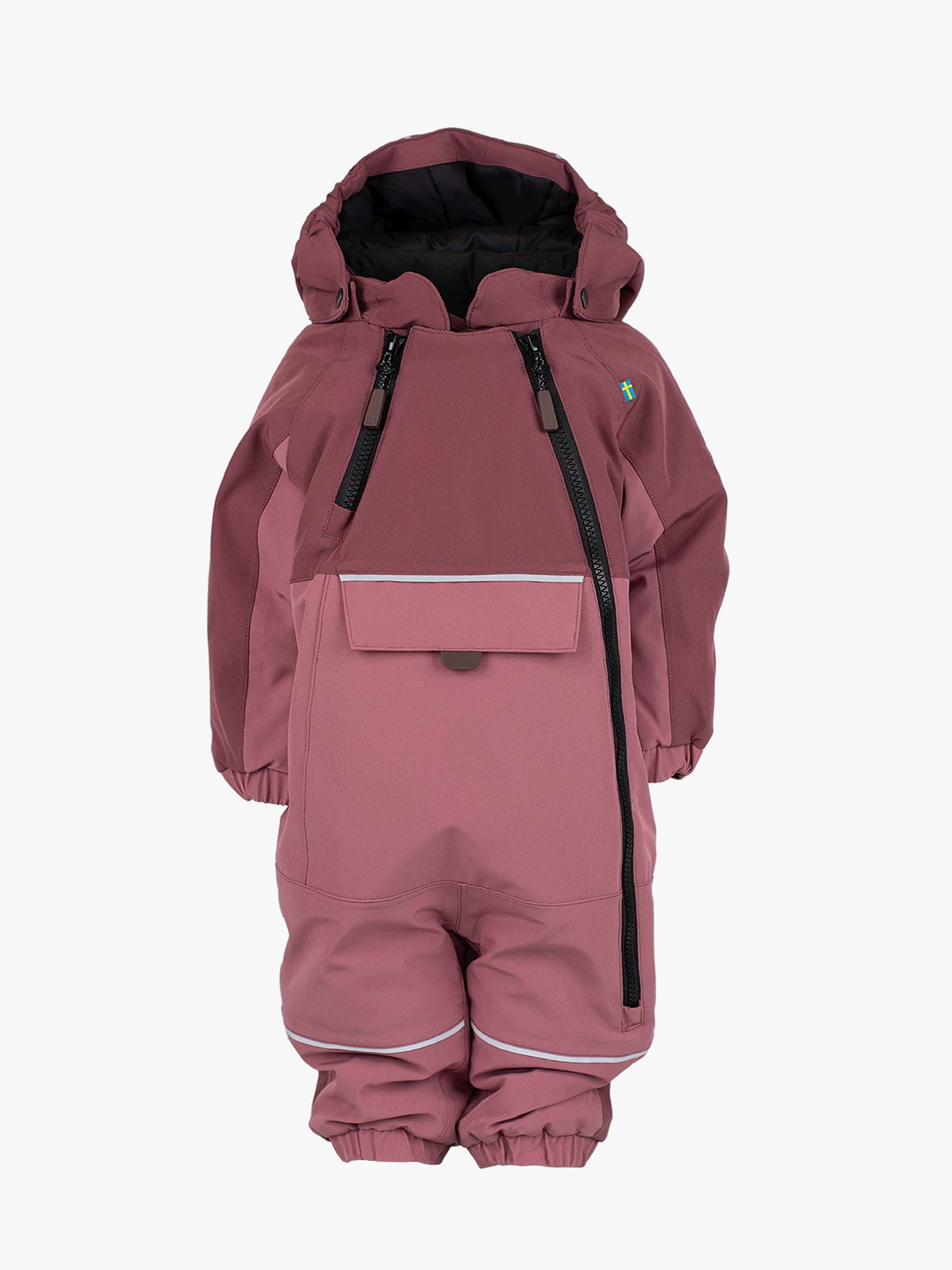 Lindberg Anorak Flyverdragt Baby, Dry Rose/Rose, 86