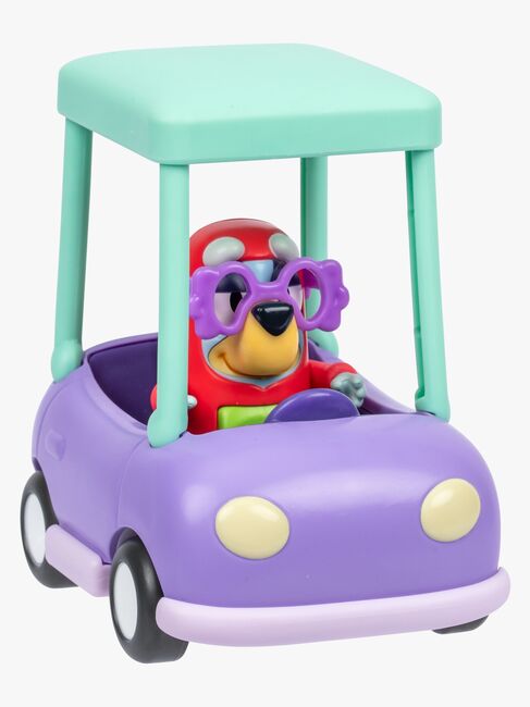 Bluey Figur med Transportmiddel Janet
