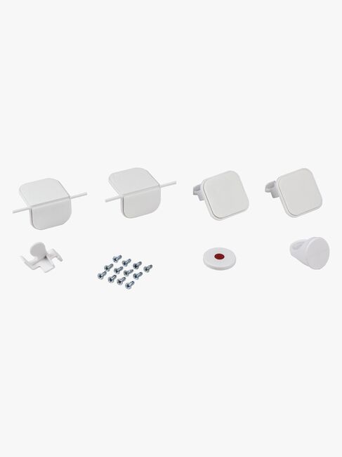 Safe & Care Selvklæbende Magnetisk Lås, Hvid