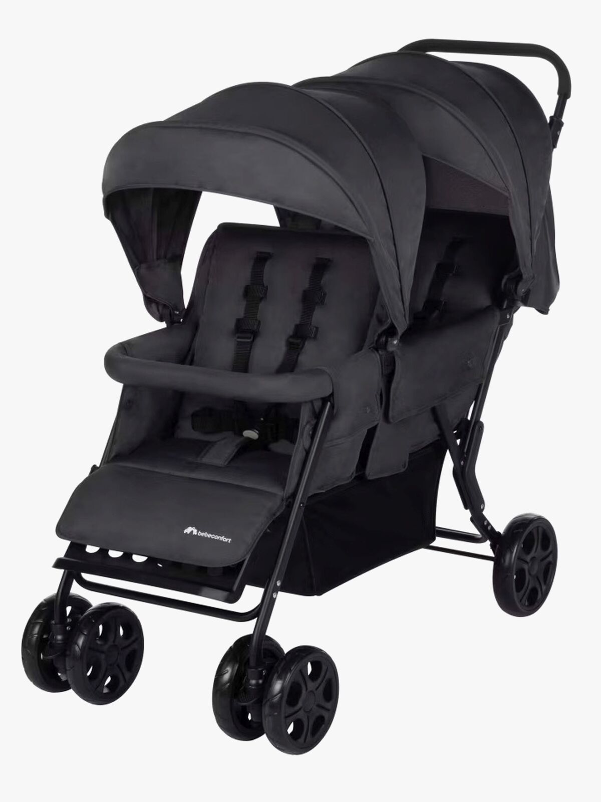 Bebeconfort Teamy Søskendevogn, Mineral Graphite
