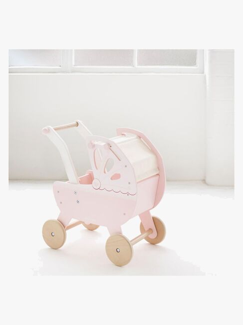 Le Toy Van Retro Dukkevogn i Træ