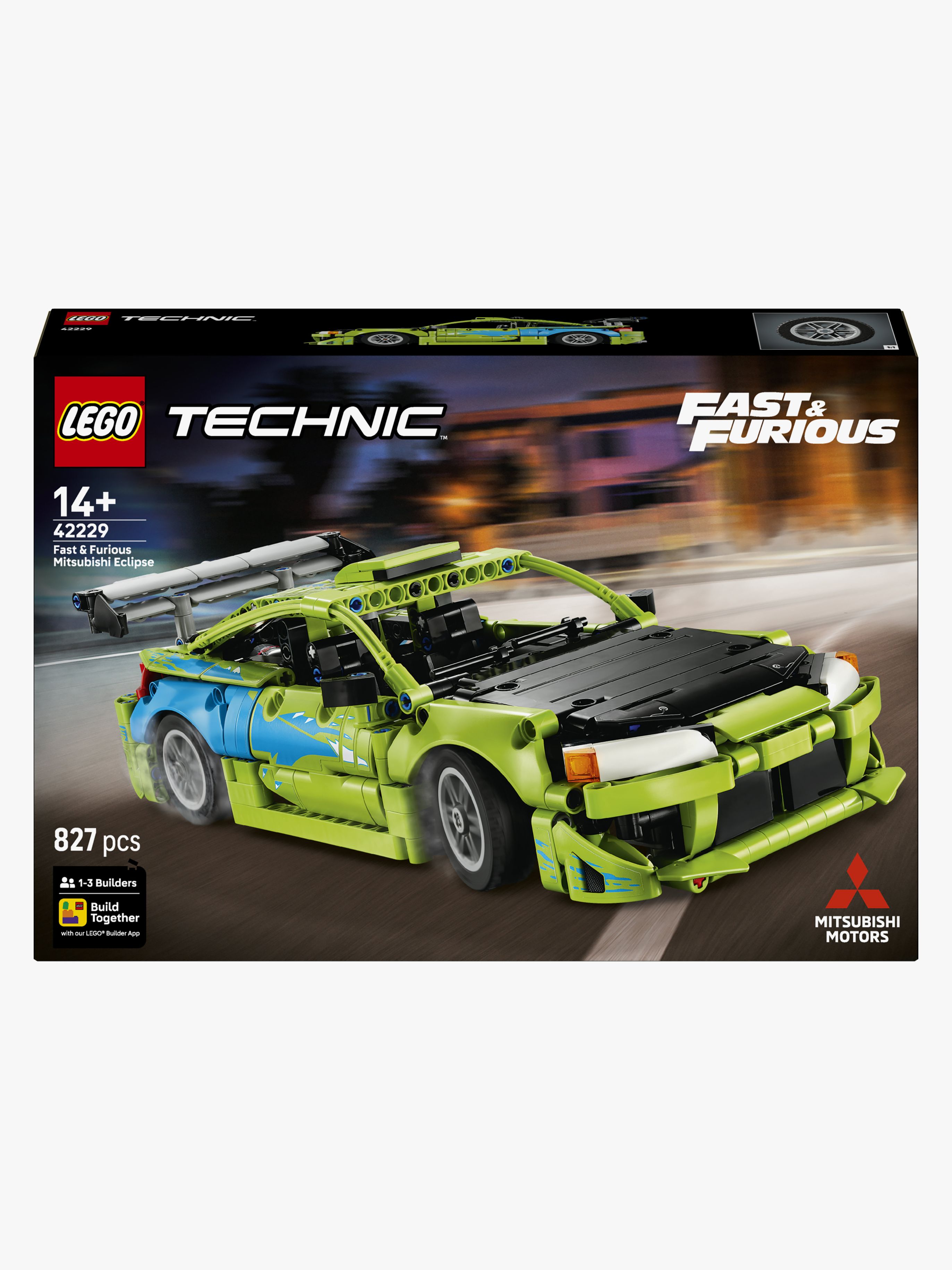 LEGO Technic 42229 Fast and Furious Mitsubishi Eclipse-bil
