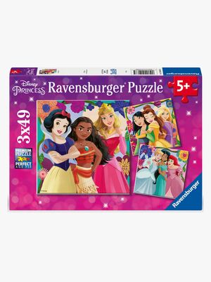 Ravensburger Disney Princess Puslespil 3x49 Brikker