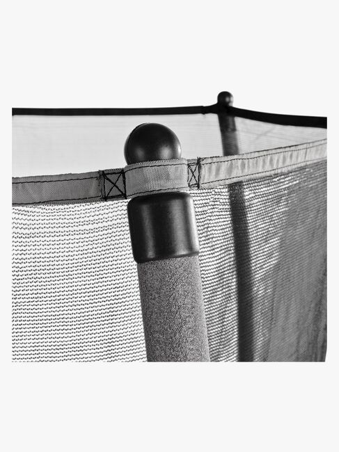 EXIT Tiggy Trampolin m. Sikkerhedsnet 140 cm, Sort