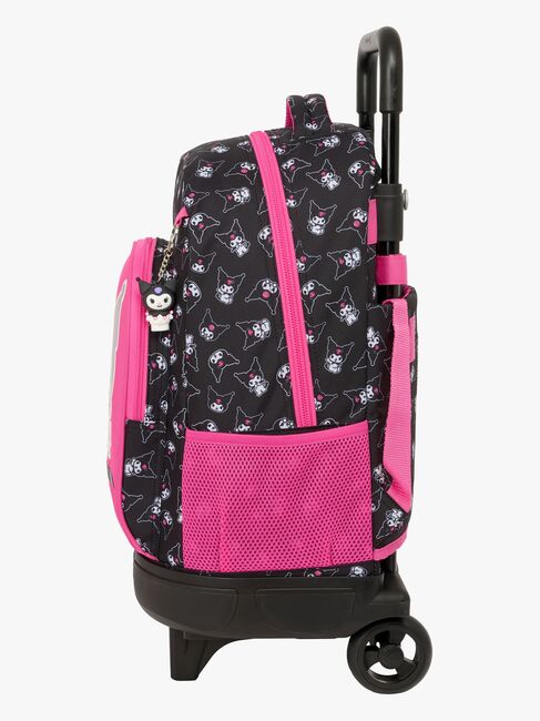 Hello Kitty Kuromi  Kompakt Koffert 33L, Lyserød/sort