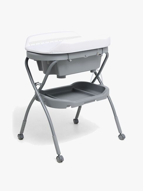 Beemoo CARE Flex Puslebord med Badekar, Dark Grey