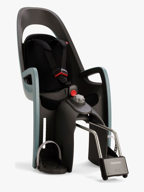 Hamax CARESS Cykelstol med Låsbar Stelmontering, Green/Black