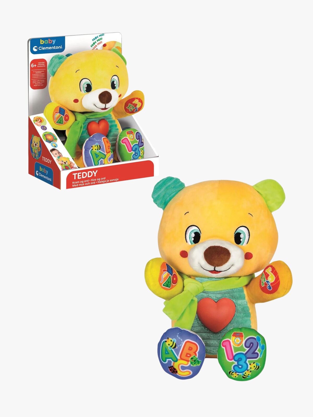 Clementoni Baby Interaktiv Bamse Teddy