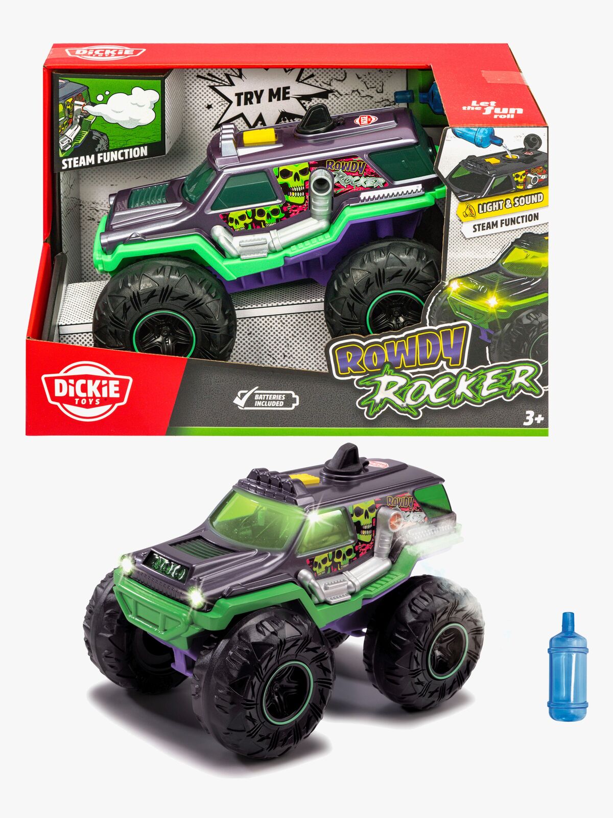 Dickie Toys Rowdy Rocker Monster Truck