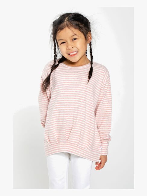 Luca & Lola Rosella Trøje, Pink Stripes