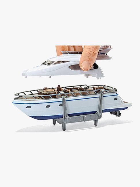 Siku Transportbil Med Yacht 1:87