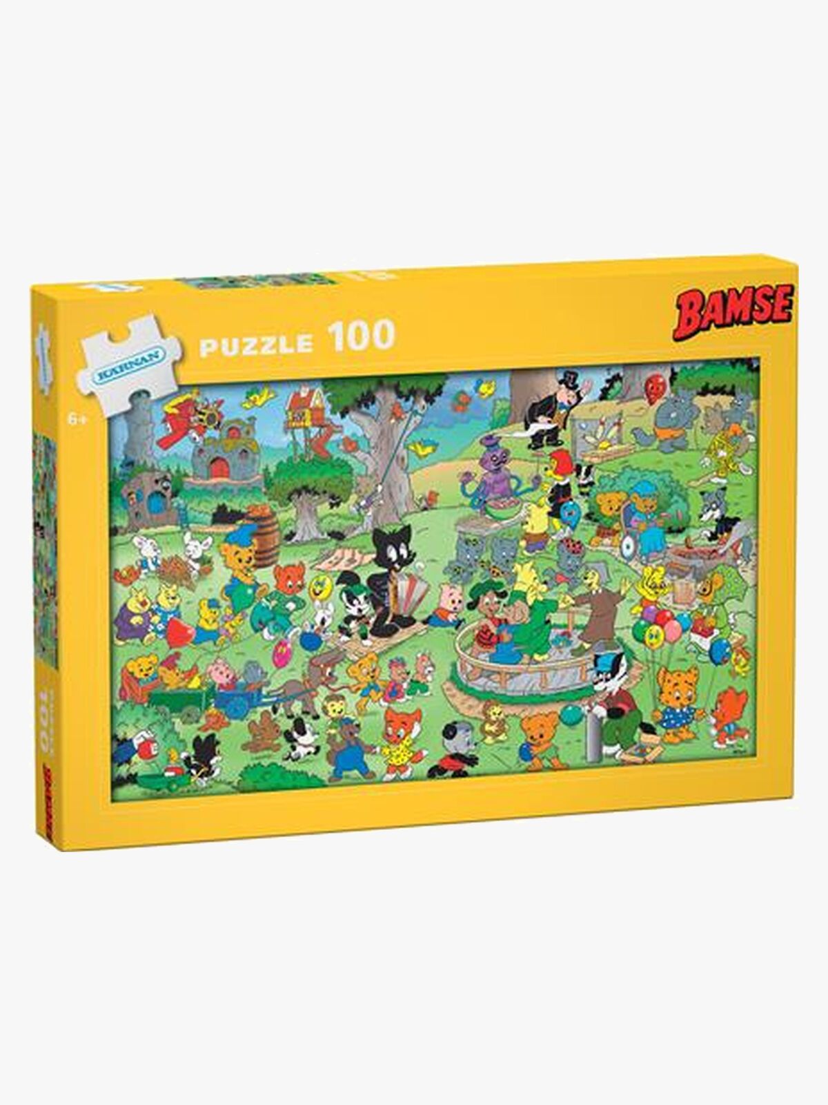 Bamse Puslespil 100 Brikker