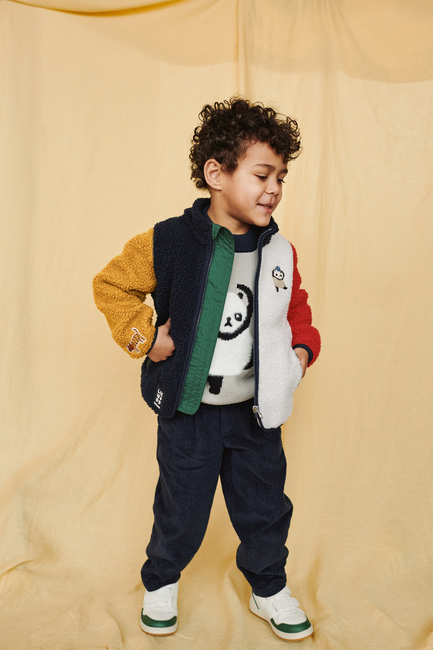 LIEWOOD Nolan Fleecetrøje, Around the world multi mix