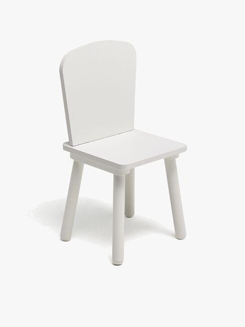 Cloudberry Castle BREE Bord & Stole med Opbevaring, Hvid