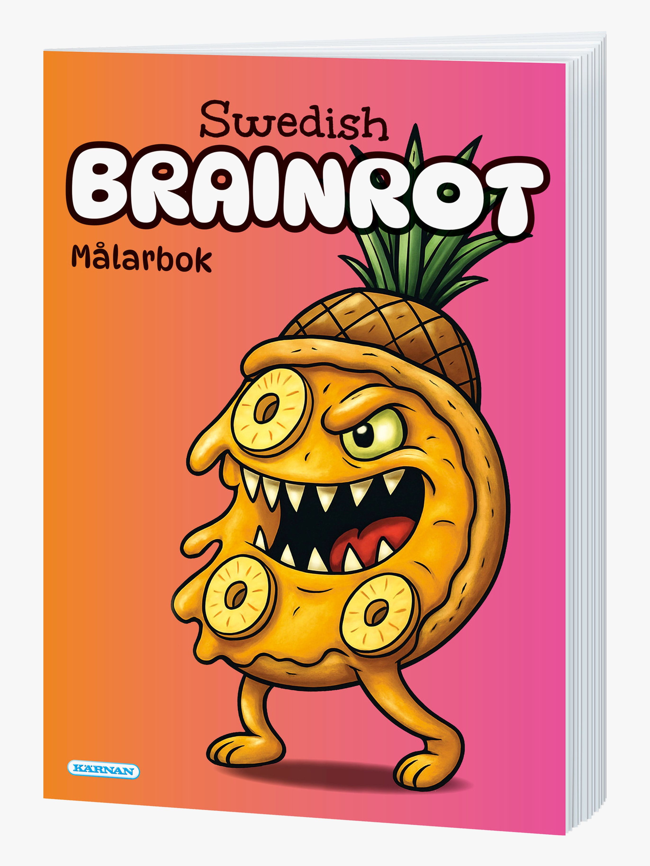 Egmont Kärnan Swedish Brainrot Malebog