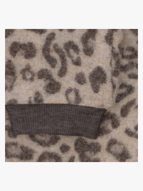 Huttelihut Uldfleecebukserer Merino, Camel Melange 480980-2044-1477_4d.jpg