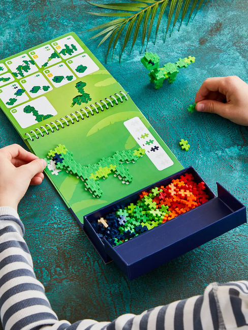 Plus-Plus Activity Pad Dino Byggesæt