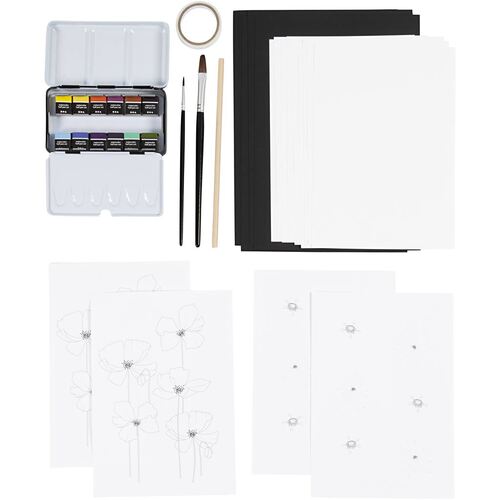 Creativ Company Kreasæt DIY Akvarelmaling