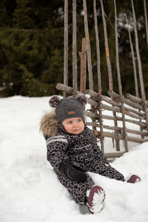 Lindberg Norrbotten Hue Uldblanding, Anthracite