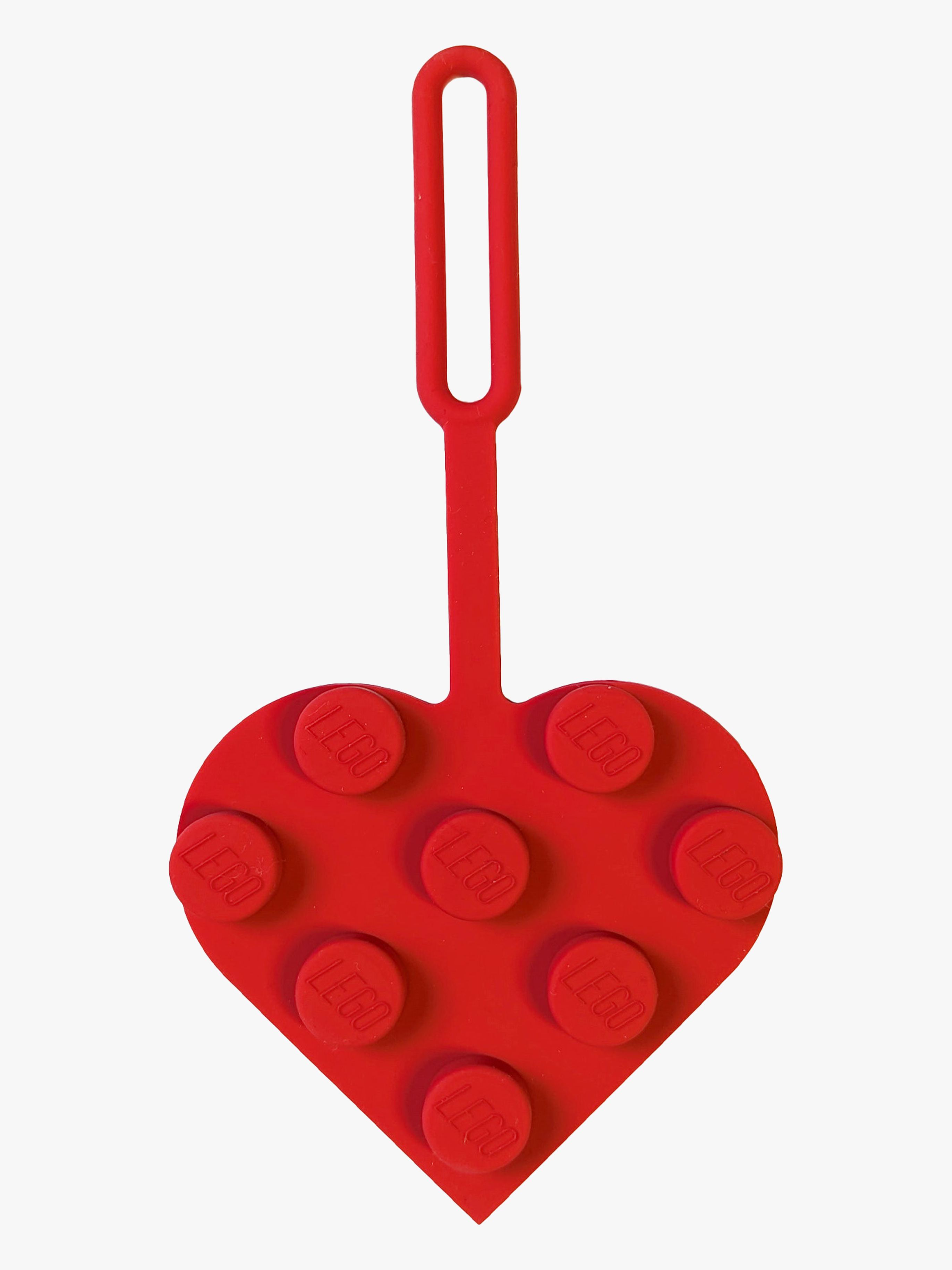 LEGO® Iconic Bagage-tag Heart, Rød