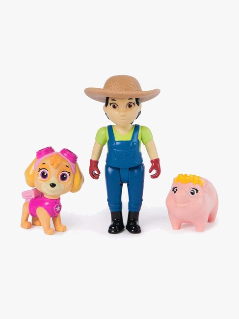 Paw Patrol Hero Pup Sæt Farmer Yumi og Skye
