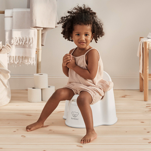 BabyBjörn Pottestol, White/Grey