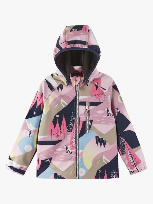 Reima Vantti Softshelljakke, Grey Pink