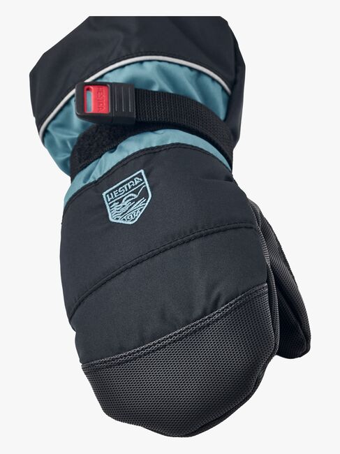 Hestra Kids Czone Vanter, Black/Petrol