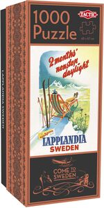 Tactic Pussel Come to Sweden: Lapplandia, Sweden 1000 bitar